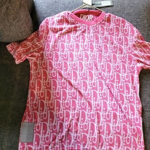 Dior velour shirt XL